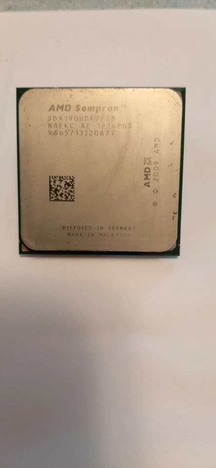 AMD Sempron X2 190 2,5Ghz  Socket AM3  Dual-Core  2MB L2 Funzionante OK - Immagine 1 di 3