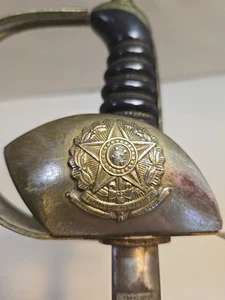 Pre-WWII Brazilian Officers Sword w/Scabbard - Picture 1 of 24