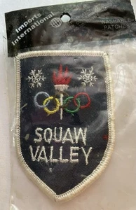 Vintage patch from the 1960 Winter Olympics held in Squaw Valley, California - Picture 1 of 2