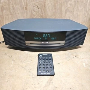 BOSE Wave Music System AWRCC1 CD Player AM/FM Clock Radio W/Remote Tested WORKS - Picture 1 of 11