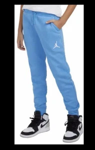 NWT Nike Jordan Kids' MJ Essentials Joggers Sweatpants University Blue Youth L - Picture 1 of 10