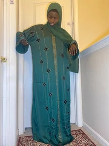 abayas para mujer Dubai abaya islámica mujer ropa hiyab ropa caftán - Imagen 1 de 3