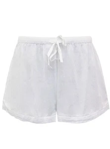 NEW The White Company white pure cotton Pyjama Shorts Sleep Shorts 4-16 - Picture 1 of 2