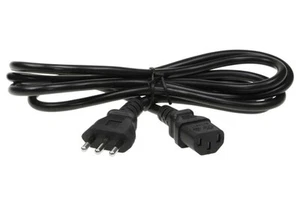 SF Cable 6 feet Italy 3-pin Plug to C13 Power Cord - Picture 1 of 6