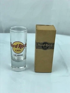 Hard Rock Cafe Las Vegas Tall Shot Glass Shooter With Box - Picture 1 of 5