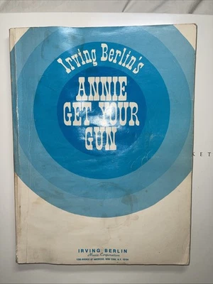 Annie Get Your Gun Vocal Score Sheet Music Irving Berlin Musical Paperback 1967 - Image 1 of 4