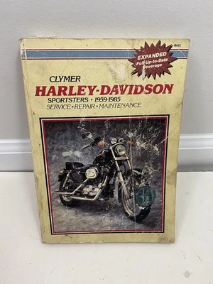 Harley-Davidson Sportsters Clymer 1959-1985 servicio reparación mantenimiento. Libro Manual Foto 1 de 4