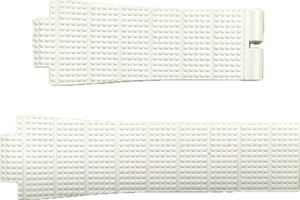 Roger Dubuis Seamore 23 mm x 19 mm White Rubber Watch Band 23/M Genuine New - Picture 1 of 2