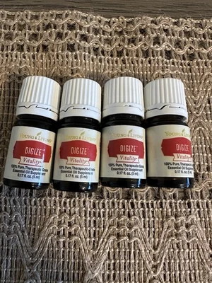 Young Living Essential Oils DiGize Vitality Essential Oil Blend- 4 Bottles - Image 1 of 3
