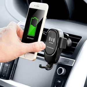 Soporte de Móvil con Cargador Inalámbrico para Coches Wolder InnovaGoods - Imagen 1 de 9