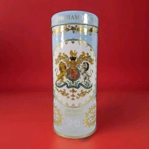 Lata de galletas de pan corto Palacio de Buckingham 7,5" metal Royal Collection Trust - Imagen 1 de 12