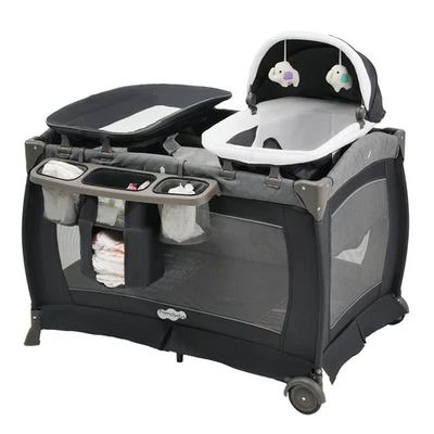 Playard Portable Playard Foldable Playpen for Baby and Toddler Portable Crib ... - Image 1 of 4