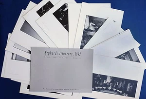 Itinerario Sefardita Brennero Federico 18 Foto in Bianco e Nero Giudaica Cripto Ebrei 1992 - Foto 1 di 7