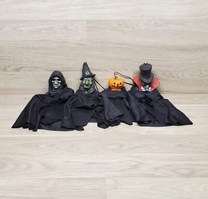 Paper Magic Group 1999 Halloween Lot of 4 Elastic Hanging Decorations 15” - Picture 1 of 9