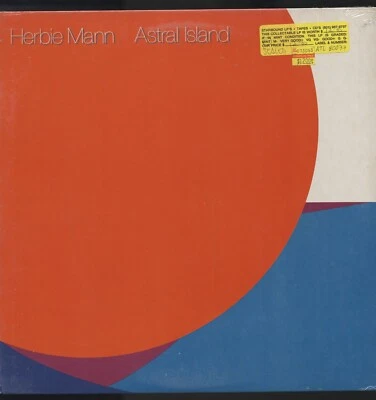 SEALED Herbie Mann Astral Island  1983 Atlantic Records 80077-1 Vinyl Record LP - Image 1 of 4