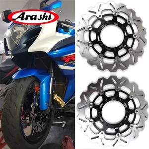 Fit Suzuki GSXR600 2008-2017 GSXR750 2008-2018 BLACK Front Brake Disc Rotor USA - Picture 1 of 7