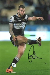 Ben Crooks Hull FC handsigniertes Foto 12x8" Autogramm Rugby Ab - Bild 1 von 1