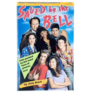 Saved by the Bell von Judy Black Vintage 1992 Taschenbuch nostalgisch mit Fotos - Bild 1 von 5