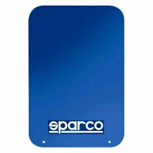 Sparco Prevent Rocks Debris Flung Blue Mud Flaps for Universal #03791AZ - Picture 1 of 3