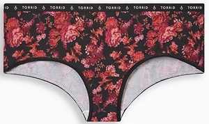 NEU MIT ETIKETT SEXY BBW MODE XXX SCHÖNES TORRID NEUES BAUMWOLLHÖSCHEN MID-RISE FRECHES LOGO - Bild 1 von 5