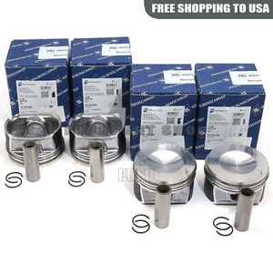 4x KS Pistons & Rings Φ20mm / 82.5mm For VW GTI MK5 MKV Audi A3 A4 2.0T BPY BWA - Picture 1 of 4