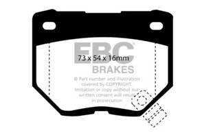 EBC Bluestuff Rear Pads for Subaru Impreza 2.0 Turbo WRX UK 01>05 - Picture 1 of 1