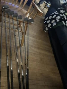golf clubs 3,4,5,6,9 Iron,pw And A 10.5 Driver Cash Only - Picture 1 of 4
