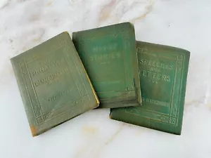 Antikes Buch Miniaturen Little Leather Library Corporation, 3er Set - New York - Bild 1 von 7