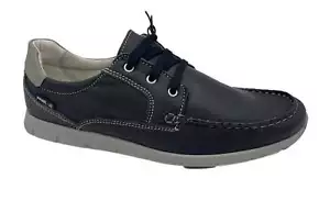 Enval Soft Uomo Scarpe 5716100 Pelle Blu - Foto 1 di 9