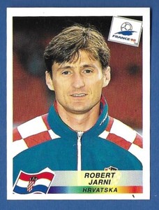 PANINI FRANCE 98 FOOTBALLER FIGURE - RECOVERY - N.542 ROBERT JARNI - HRVATSKA