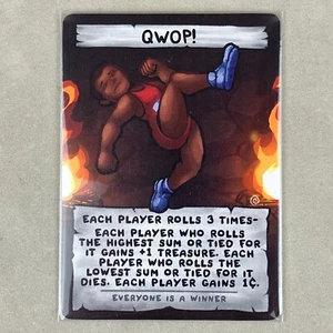 Réquiem de The Binding of Isaac Four Souls ¡QWOP! Tarjeta de Kickstarter Warp Zone - Imagen 1 de 3