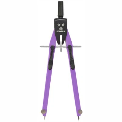 ECOBRA Schnellverstell-Zirkel duo Tec lila