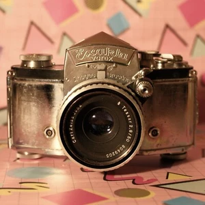 Ihagee Exakta Varex VX Type 4 35mm SLR With 2.8 50mm Tessar Lens See Description - Picture 1 of 13