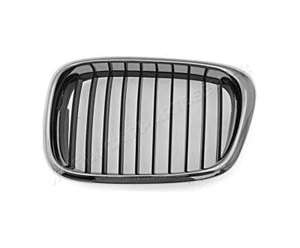 Front Center Grill Black LEFT Fits BMW 5-Series E39 2000-2003 - Picture 1 of 1