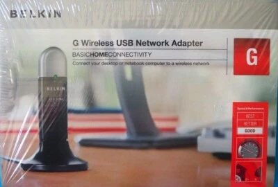 Belkin Wireless G Wireless USB Network Adapter Laptop Desktop  - Image 1 of 2