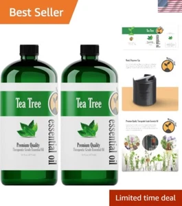 Bulk Tea Tree Essential Oil Duo - 32oz Therapeutic Grade Aromatherapy For DIY - Picture 1 of 9