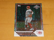 Leonardo Balcazar 2023 Topps Pro Debut PD-190 Sparkle Foil RC /175 Reds