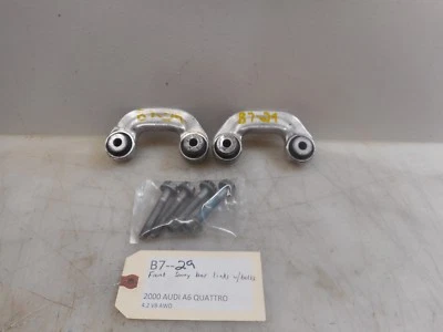 AUDI A6 QUATTRO 2000 4,2 L QUATTRO - FABRICANTE ORIGINAL - BARRA ESTABILIZADORA DELANTERA ENLACES CON PERNO Foto 1 de 2
