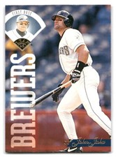 John Jaha 1995 Leaf #275 Milwaukee Brewers BASEBALL