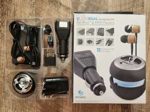 10pc Ematic Universal Accessory Kit For Ipod & MP3 Players - Picture 1 of 2