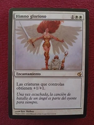 MTG Glorious Anthem (Himno glorioso) VERY RARE SPANISH Salvat-Hachette 2011 WOTC - Image 1 of 4