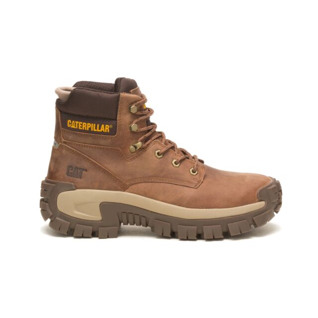 Cat Footwear Bota masculina de construção de liga metálica