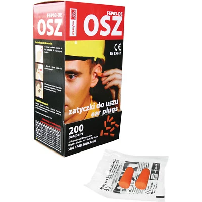 REIS 10 Paar Einweg Ohrstöpsel Gehörschutz Ohrschutz SNR 36dB Top Qualität NEU OVP