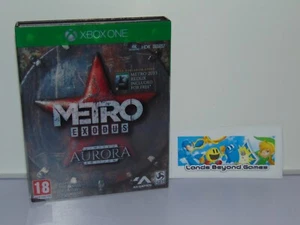 Metro Exodus Aurora Limited Edition Steelbook Xbox One Series X - Picture 1 of 6