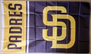 San Diego Padres MLB Baseball Flag 3x5 Ft W/ Grommets  - Picture 1 of 2