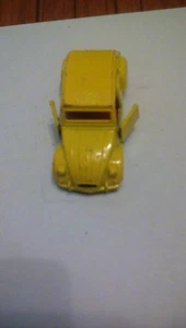 TOY CAR CORGI CITROEN 2CV6 YELLOW 3INCH LONG - Picture 1 of 1