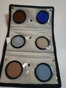 B+W 55mm 55E FILTER 6 PIECE SET IN CASE - Picture 1 of 6