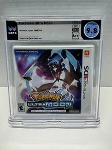 Pokémon Ultra Luna - Nintendo 3DS - Grado WATA 9.8 A++ Sigillato - Edizione USA - Foto 1 di 2