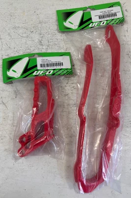 Guía de cadena deslizante Honda CR125 CR250 2005-2007 rojo UFO CR 125 250 125R 250R Foto 1 de 3