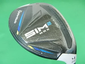TaylorMade SIM2 MAX RESCUE Hybrid #4 KBS MAX MT85 JP (S) #225 Golf Clubs - Picture 1 of 6